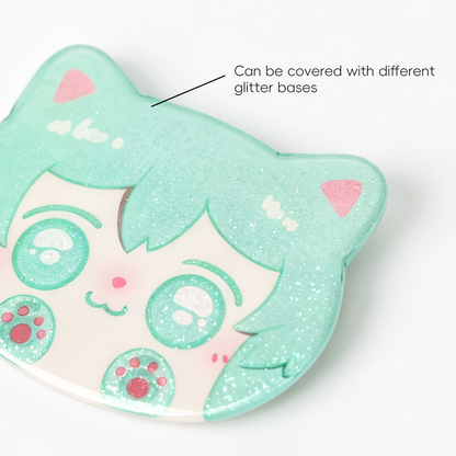 Custom Cat head badge