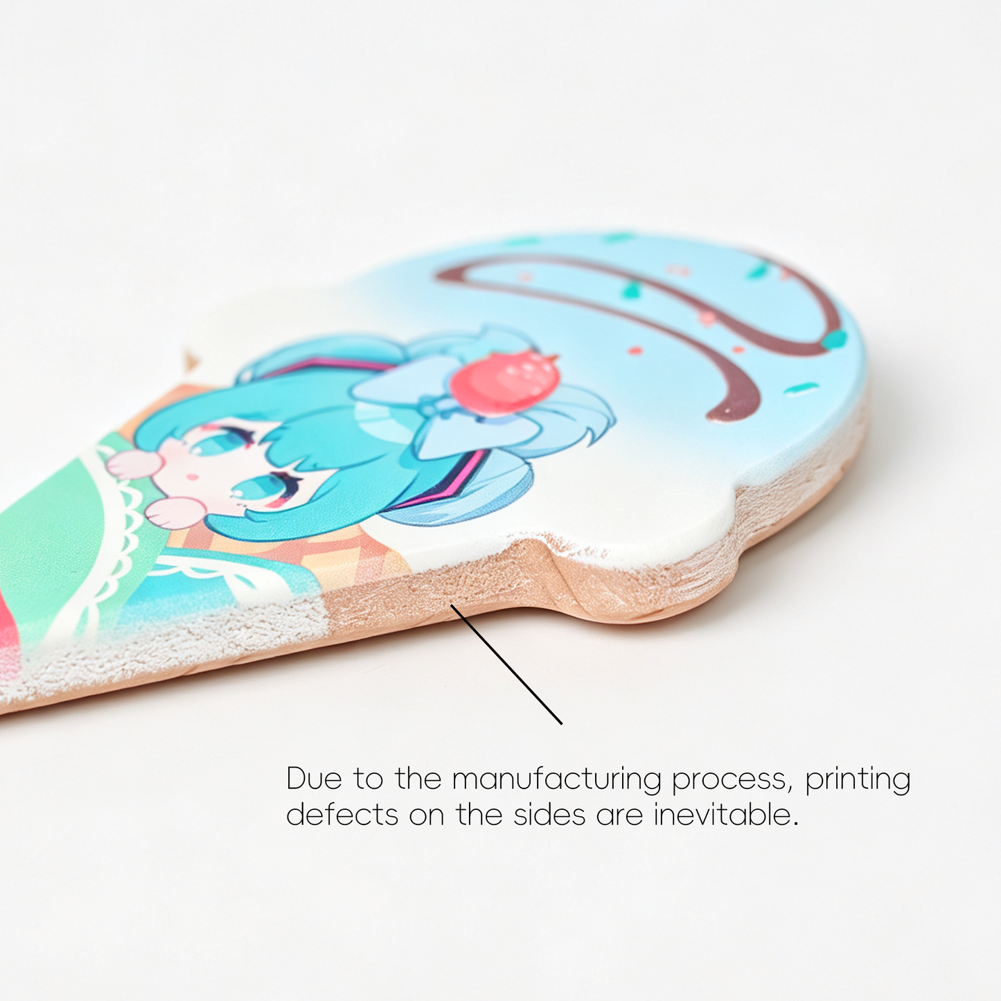 Customized cartoon wooden relief refrigerator stickers
