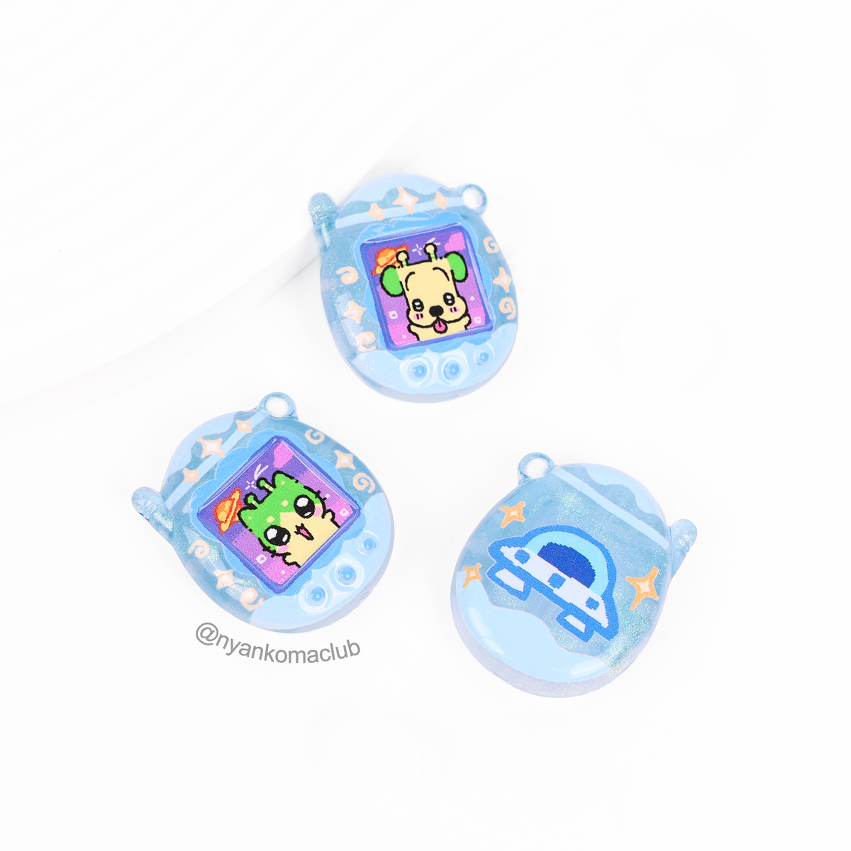 Custom Transparent Tamagotchi Bead