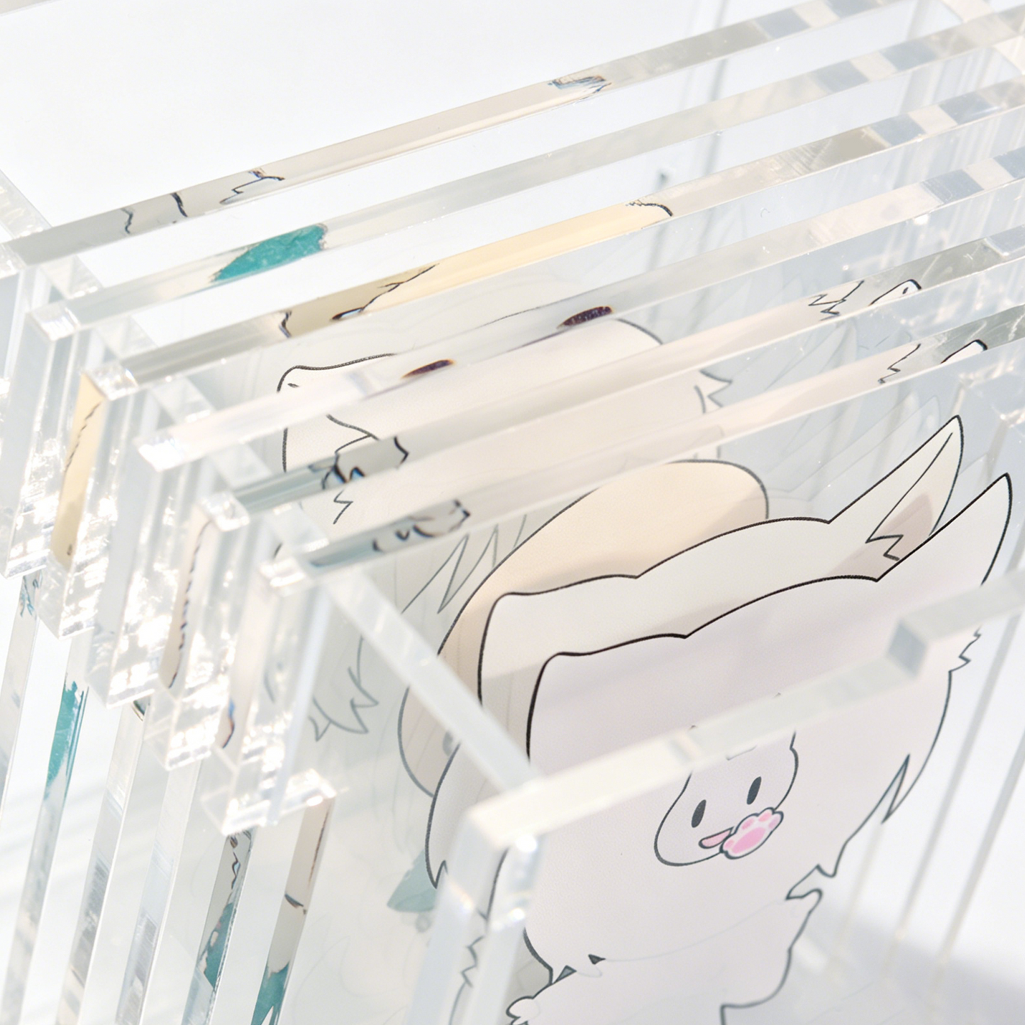 Custom Acrylic 3D Layer Slice Box