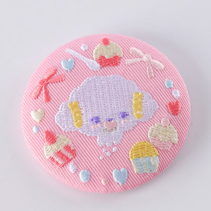 Embroidery Button Badge