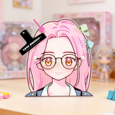 Custom Acrylic Hair Clip & Eyeglass Holder