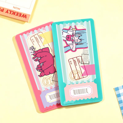 Custom PVC ticket stub holder