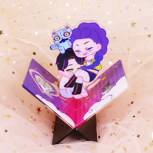 Custom pop-up Shape Standee