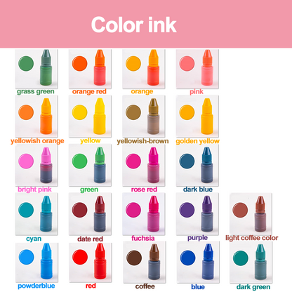 Custom Thumb Stamp keychain