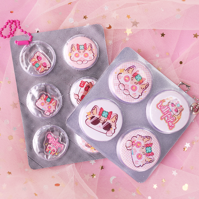 Custom Pill Button pin