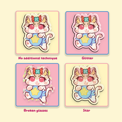 Llavero acrílico personalizado 