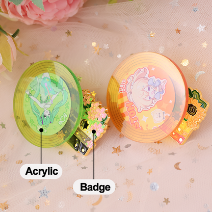 Insignia de botón personalizada