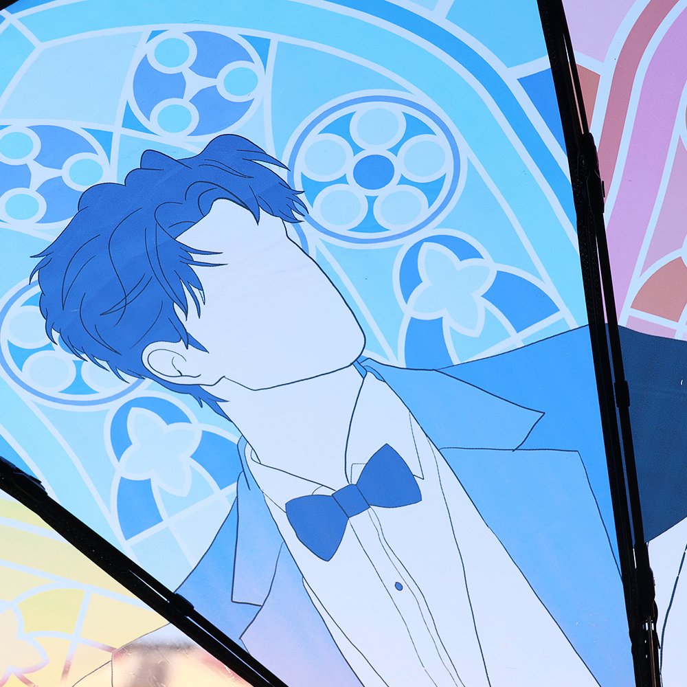 Custom Transparent color window umbrella