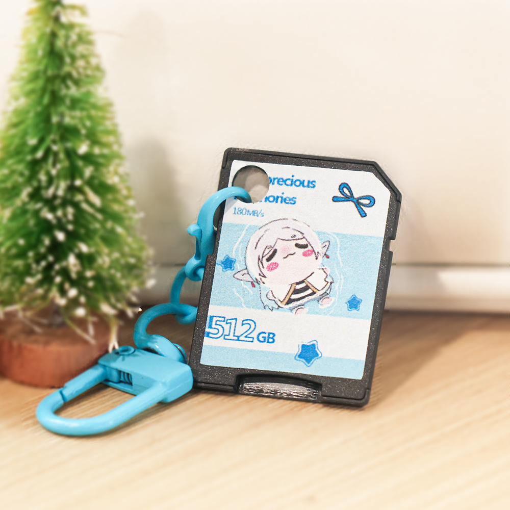 Custom SD Card Keychain