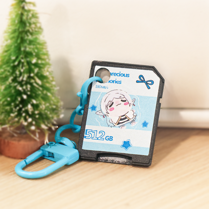 Custom SD Card Keychain