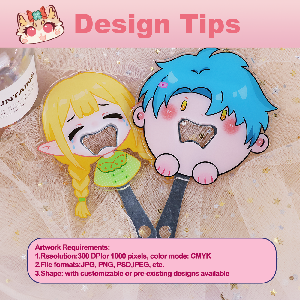 Llavero acrílico personalizado 