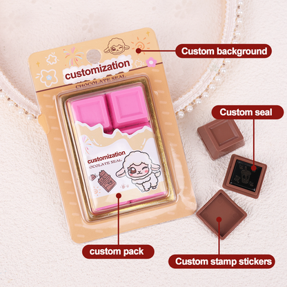 Custom Chocolate stamp