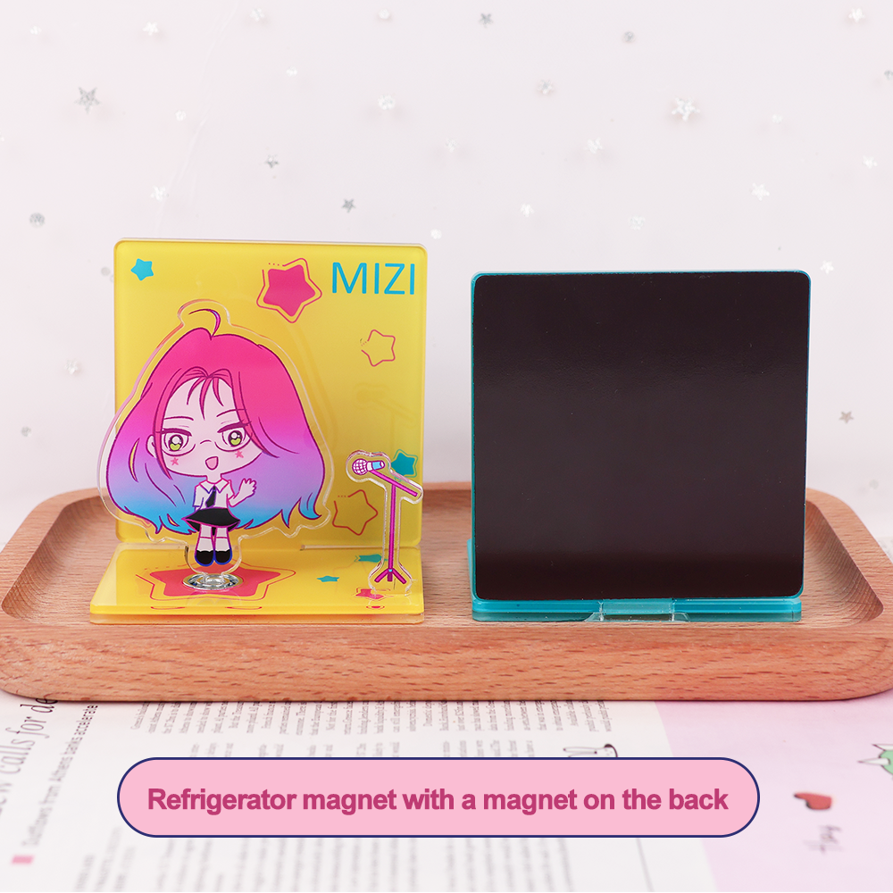 Custom Magnetic rotating stage standee