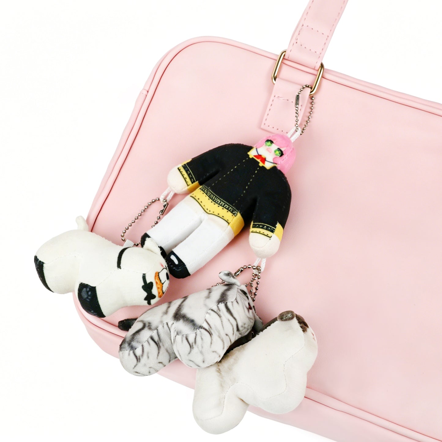 Custom 3D Stuffed Doll Keychain