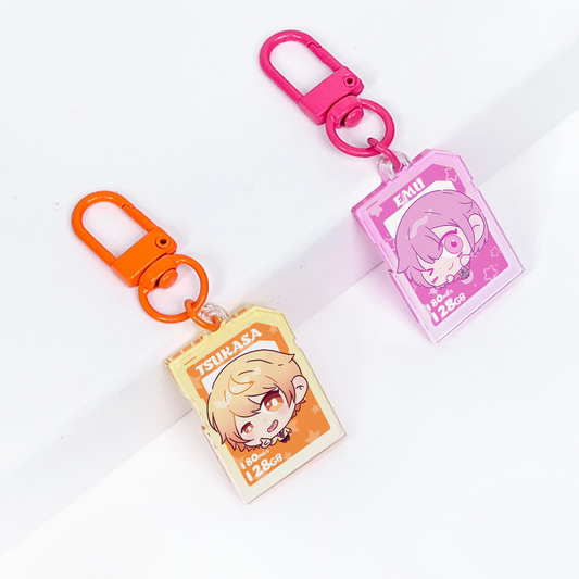 Custom Acrylic SD Card Keychain