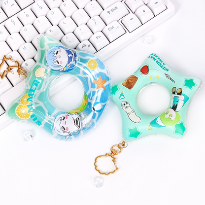 Custom Swim Ring Keychain