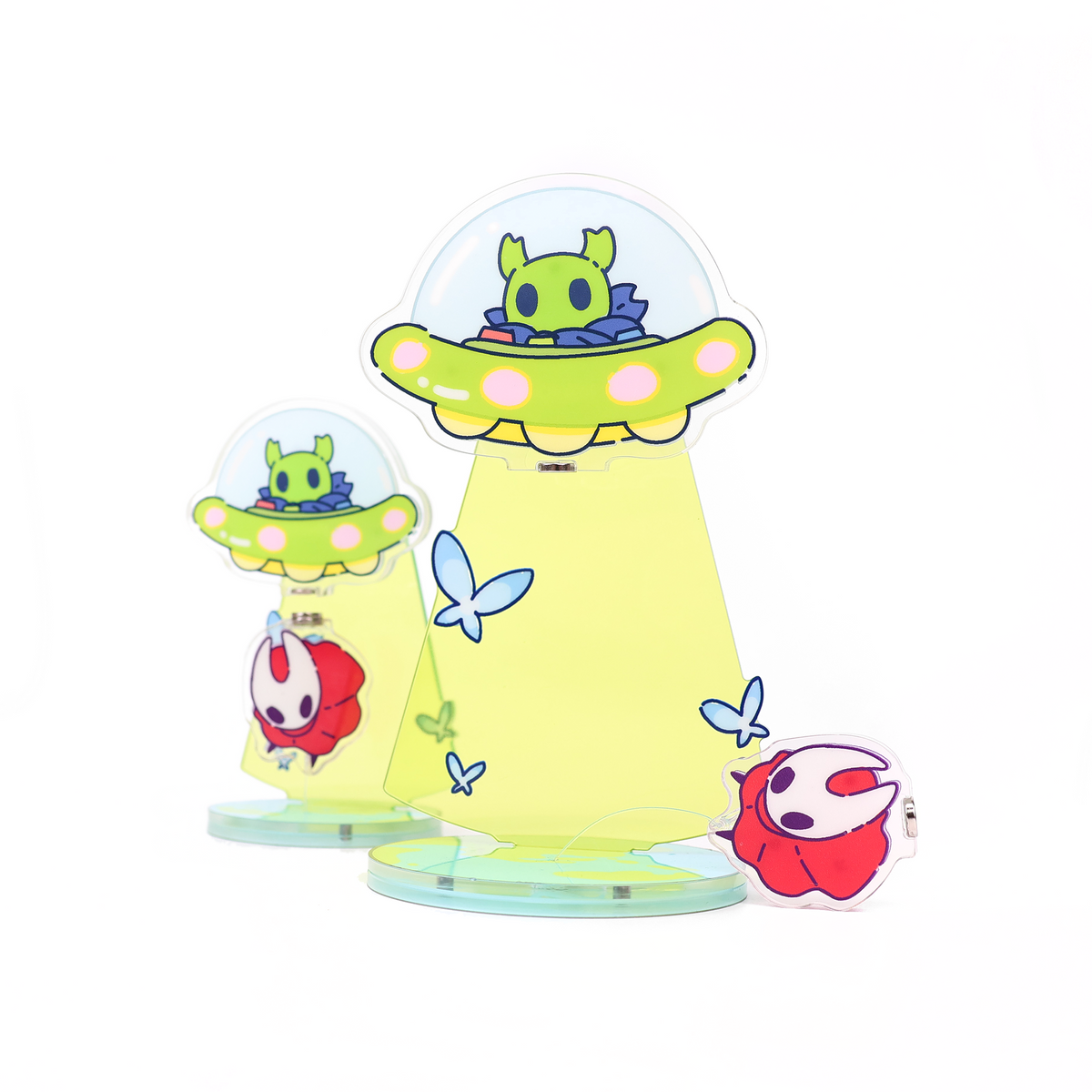 Custom Floating Acrylic Standee