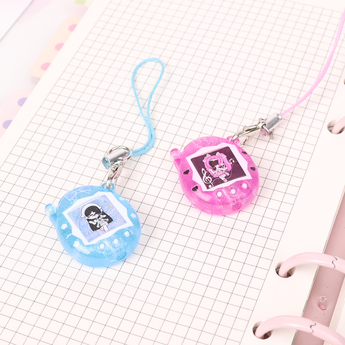 Custom Transparent Tamagotchi Bead