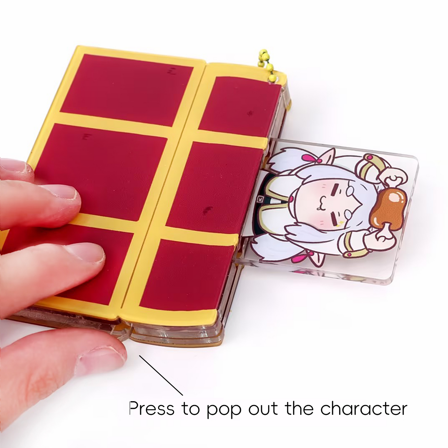 Custom Acrylic Pop Out Keychain