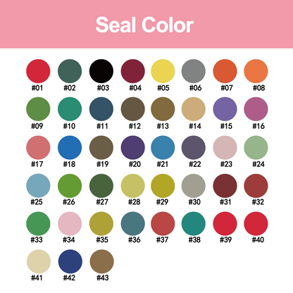 Custom Sliding Color Overlay Stamp