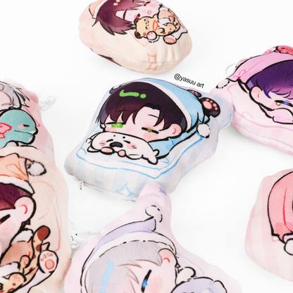 Custom Pillow Keychain