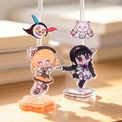 Custom Magnetic Repulsion Bouncy Acrylic Standee