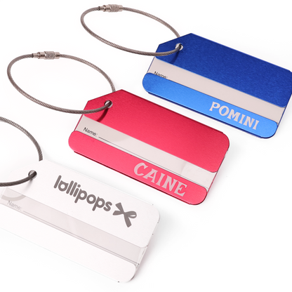 Custom Metal Luggage Tag