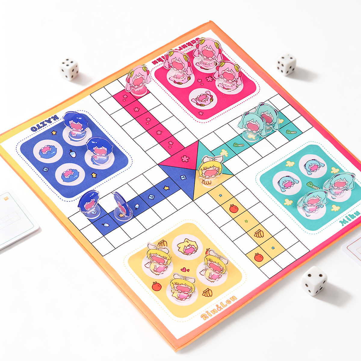 Custom Acrylic Ludo Game