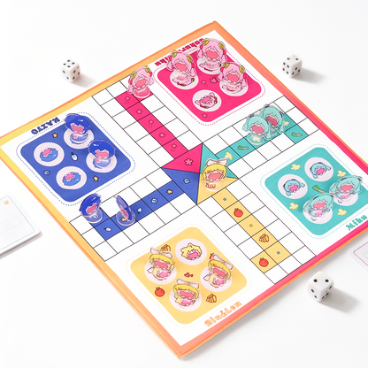 Custom Acrylic Ludo Game