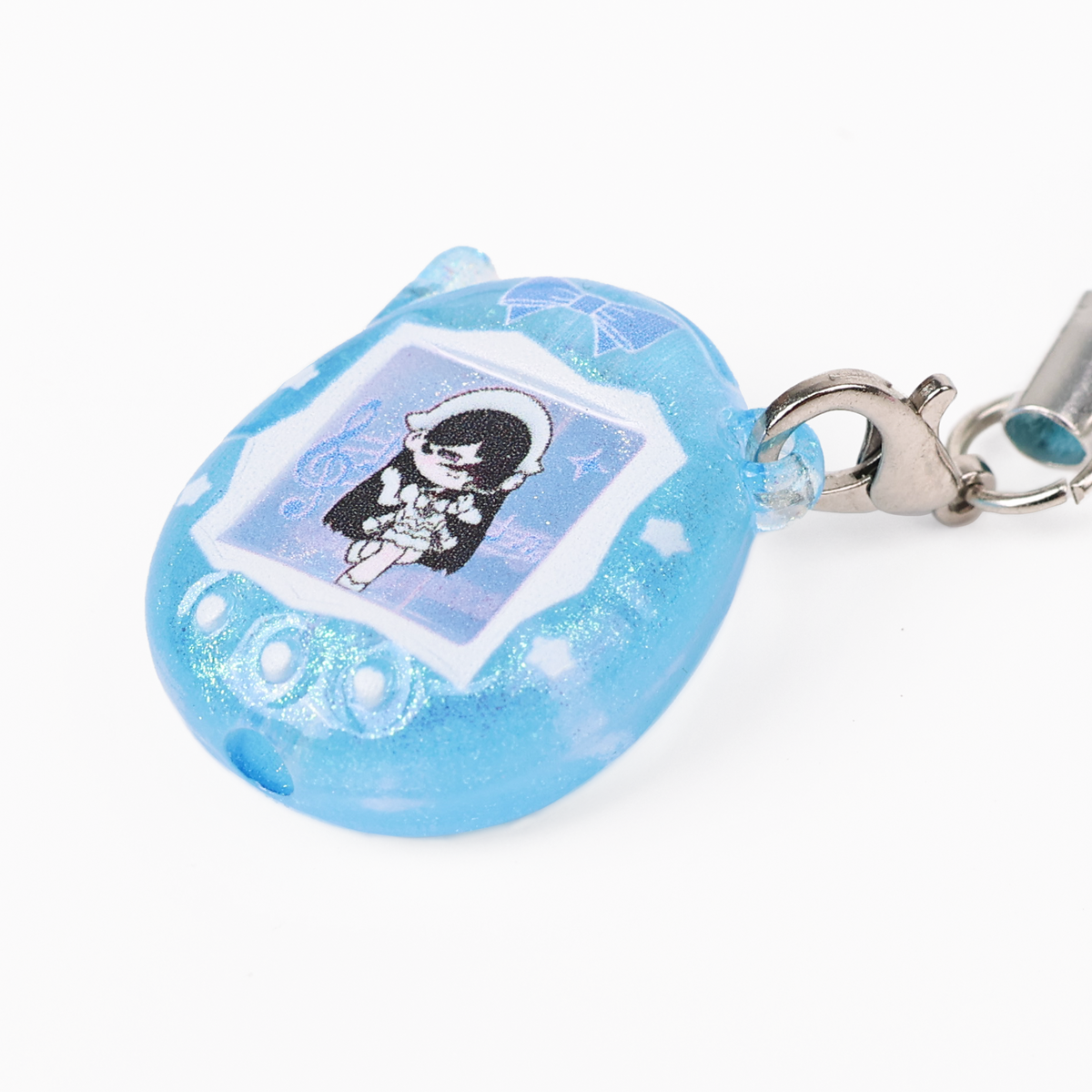 Custom Transparent Tamagotchi Bead