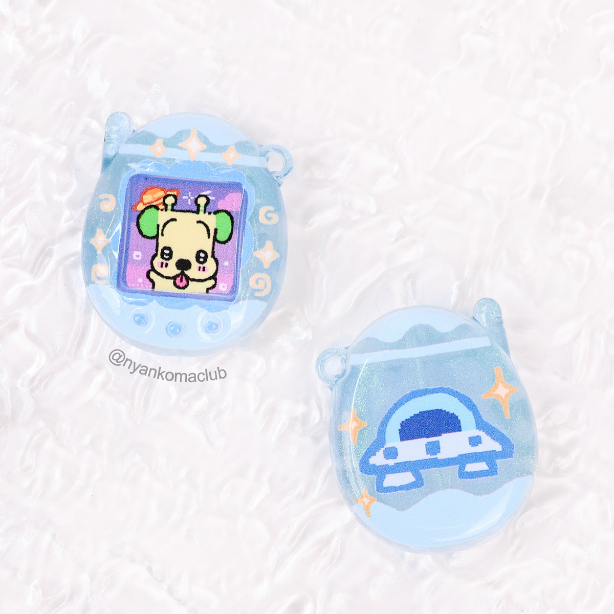 Custom Transparent Tamagotchi Bead