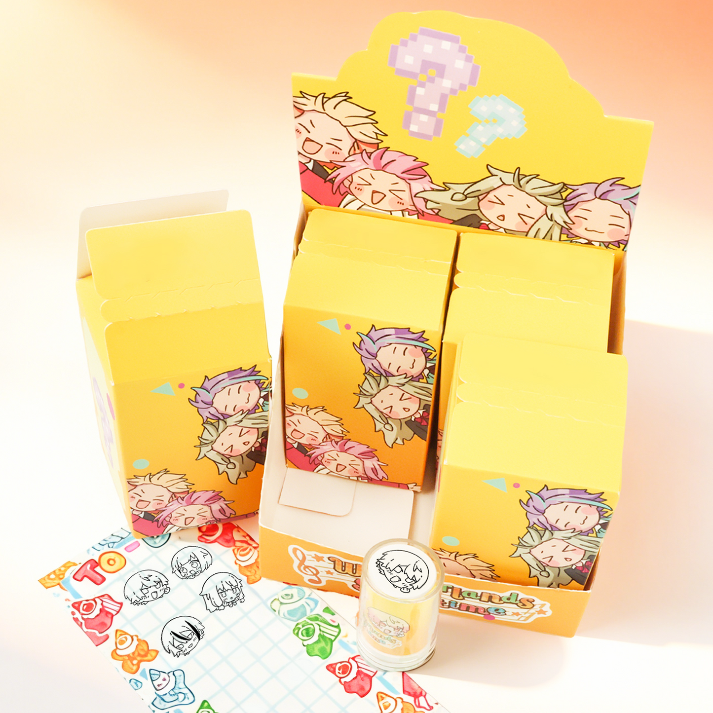 Custom stamp blind box