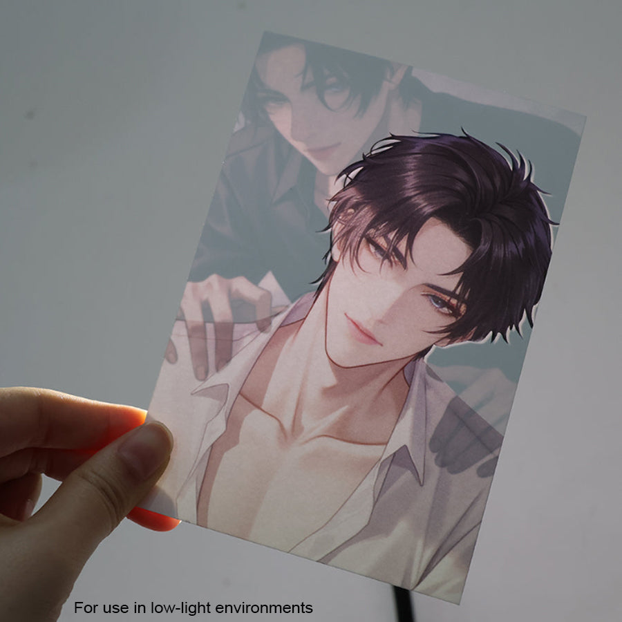 Custom Light sensitive card