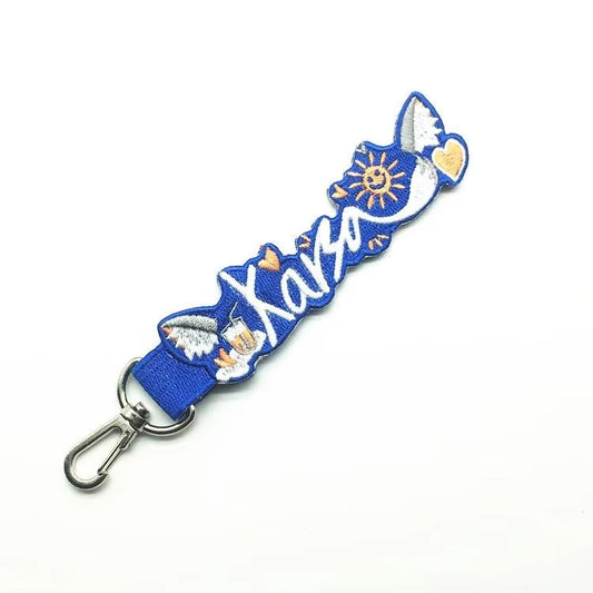 Custom Embroidery Keychain