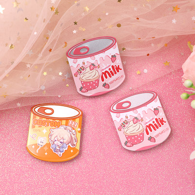 Customized Can-Shaped Badge