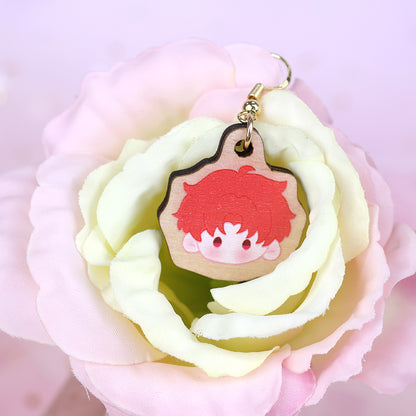 Custom  Wooden earrings