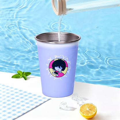 Custom Stainless Steel Cold Activated Color Changing Cup
