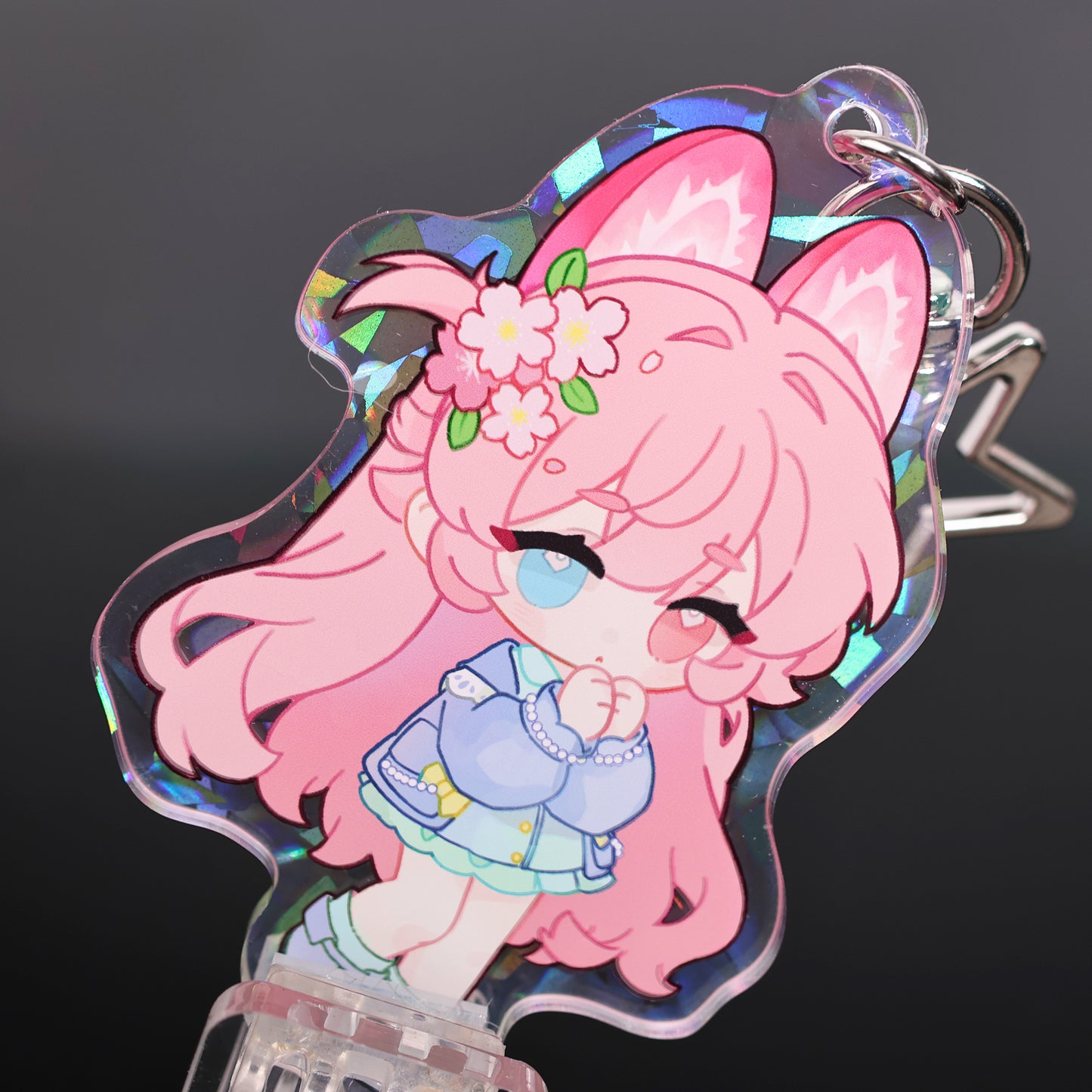 Custom Acrylic Holographic Keychain
