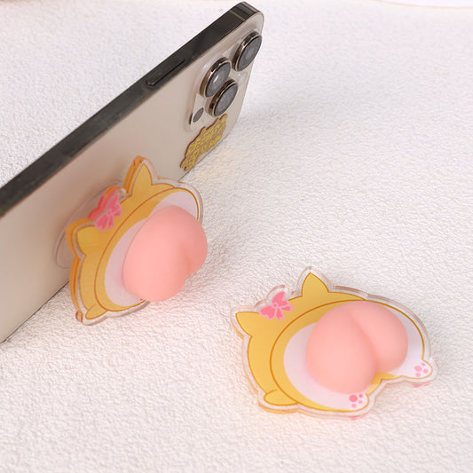 Custom Acrylic butt keychain