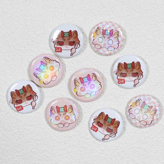 Custom  Mini Button Badge