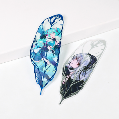 Custom PVC feather bookmark