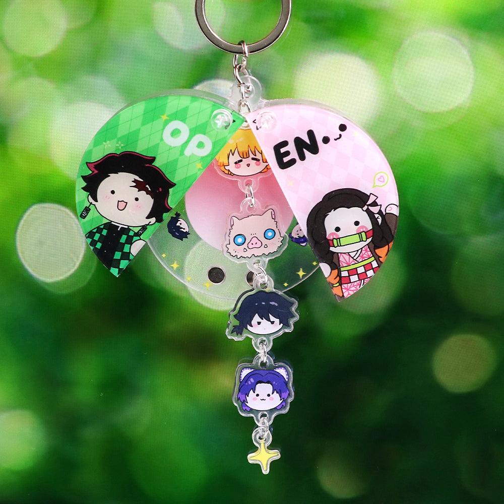 Custom Retractable Acrylic Charm