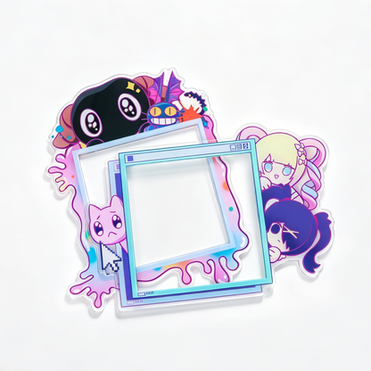 Custom acrylic switch frame