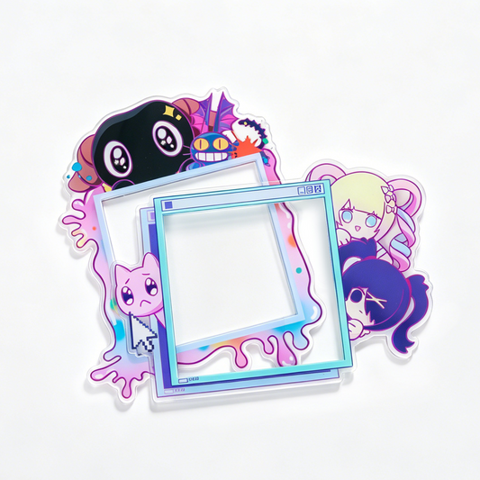 Custom acrylic switch frame