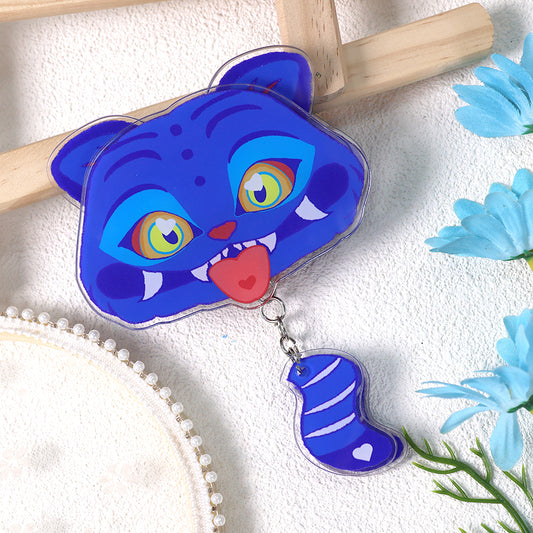 Custom  acrylic  keychain(movable and luminous)