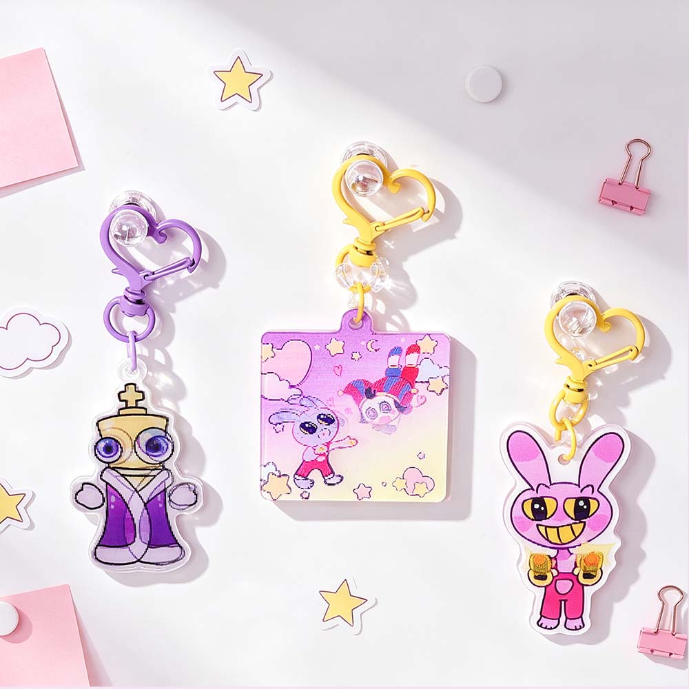 Custom Acrylic Lenticular Keychain