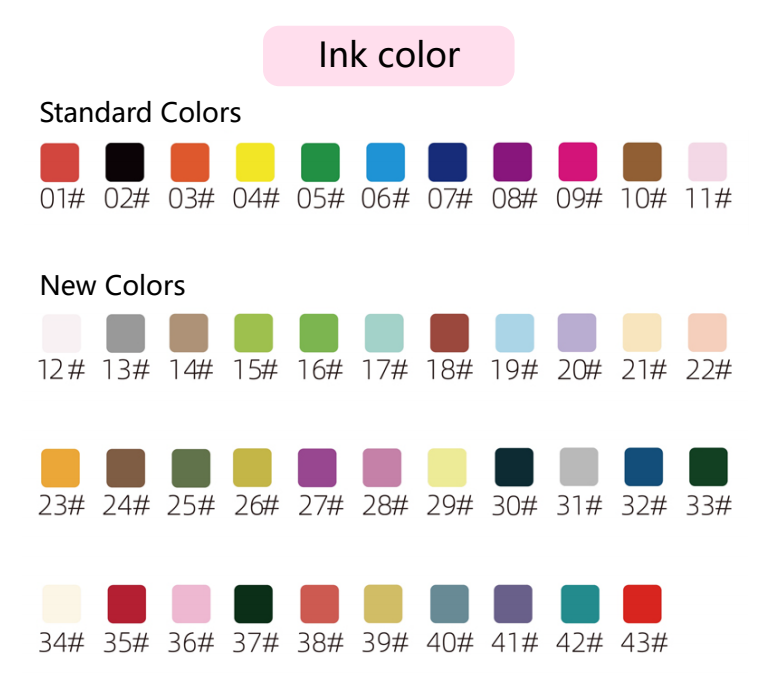 Custom Removable pen stamp