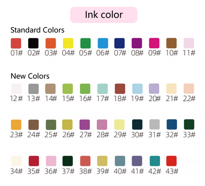 Custom Removable pen stamp