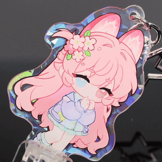 Custom Acrylic Holographic Keychain